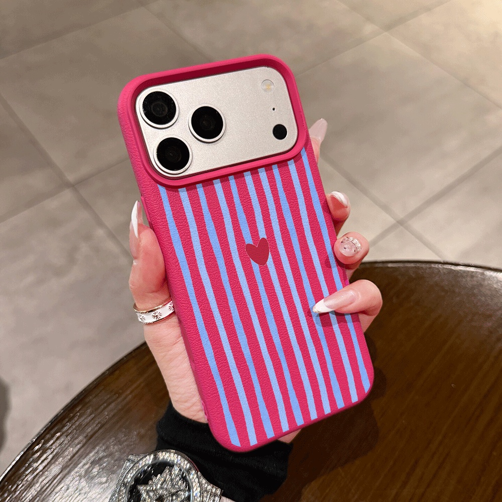 Vertical Stripes Hearts Phone  - Apple Iphone 15 review and price