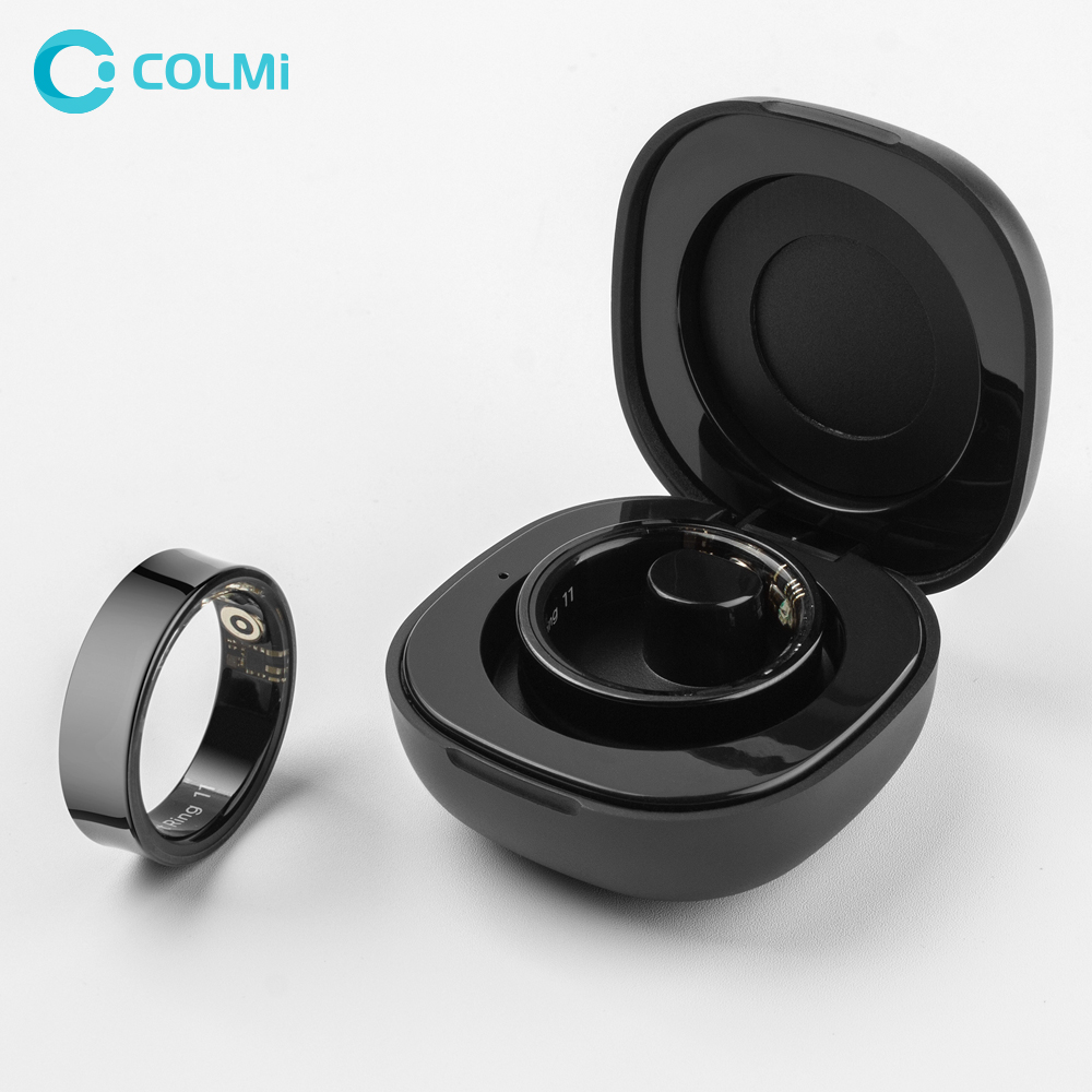 2024 COLMI R09 Smart Ring Men  - Temperature Ring Skin review and price